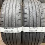 2x235-55-18 Continental Zomer 2x5mm €60 PerBand 235 55 18, Ophalen, 18 inch, Gebruikt, 235 mm