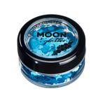 Moon Glitter Holographic Chunky Glitter Blue 3g, Verzenden, Nieuw