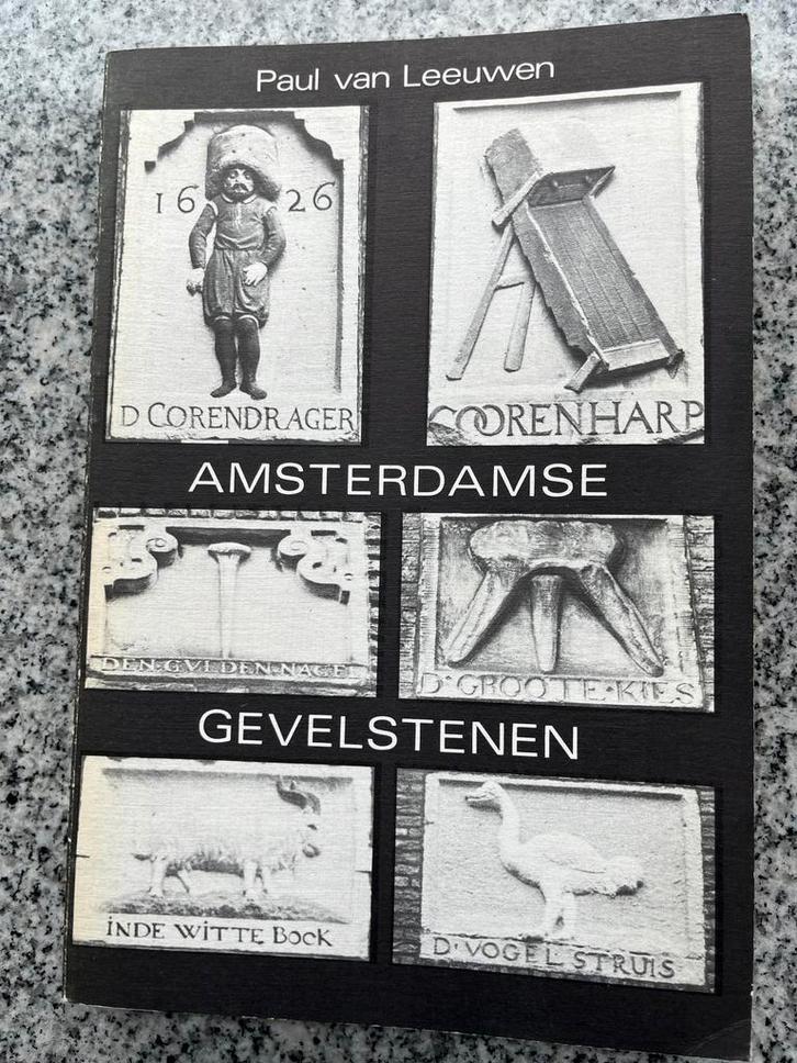 Amsterdamse uithangborden en gevelstenen, Boeken, Geschiedenis | Stad en Regio, Gelezen, 20e eeuw of later, Verzenden