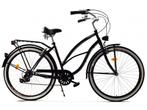 Meisjesfiets - beach cruiser - 26 - 7 versnellingen - zwart, Fietsen en Brommers, Ophalen of Verzenden, Nieuw