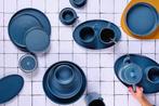2dekans | SCANDI Complete Service - 36 stuks - Marine, Huis en Inrichting, Keuken | Servies, Ophalen of Verzenden, Zo goed als nieuw
