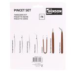 Benson Pincet Set - 7 Delig - Precisiewerk - Comfortabele..., Hobby en Vrije tijd, Ophalen of Verzenden, Nieuw