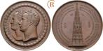 Brons medaille von H F Brandt 1818 Russland: Alexander Ii..., Postzegels en Munten, Penningen en Medailles, Verzenden