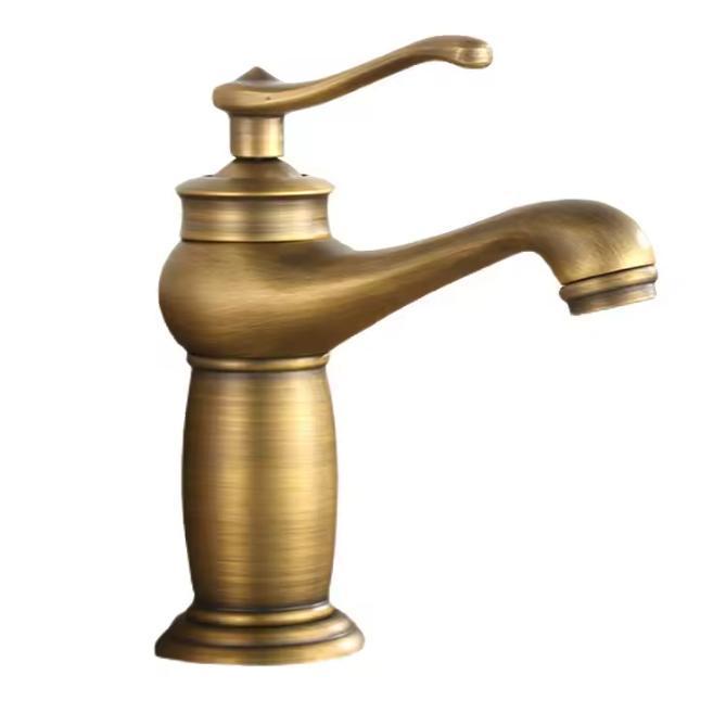 Antieke wastafelkraan warm en koud Europees design, Huis en Inrichting, Badkamer | Badkamermeubels, Nieuw, Verzenden