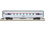LGB 36602 Amtrak Passenger Car, Metallrader, Nieuw, Analoog, Overige typen, LGB