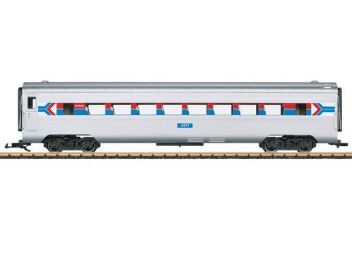 LGB 36602 Amtrak Passenger Car, Metallrader, Hobby en Vrije tijd, Modeltreinen | Overige schalen, Overige typen, Nieuw, LGB, Analoog