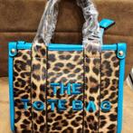 PERFECT LITTLE TOTE BAG PANTER LICHT BLAUW, Sieraden, Tassen en Uiterlijk, Tassen | Damestassen, Verzenden, Nieuw