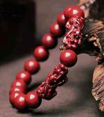 Cinabrio Pixiu Fengshui 14mm - Welvaart en concentratie -, Verzamelen, Mineralen en Fossielen