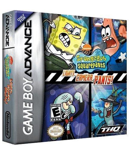 Spongebob Licht Uit Camera Aan (losse cassette), Spelcomputers en Games, Games | Nintendo Game Boy, Verzenden