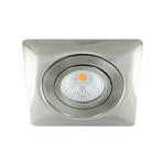 LED spot XL kantelbaar 5Watt vierkant NIKKEL IP65 dimbaar, Ophalen of Verzenden, Nieuw