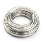 Tweelingsnoer | 2x 0.75 mm² | 10 meter (Transparant vertind), Doe-het-zelf en Verbouw, Elektra en Kabels, Verzenden, Nieuw