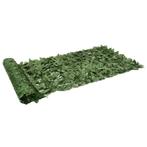 vidaXL Balkonscherm met donkergroene bladeren 200x100 cm, Tuin en Terras, Verzenden, Nieuw