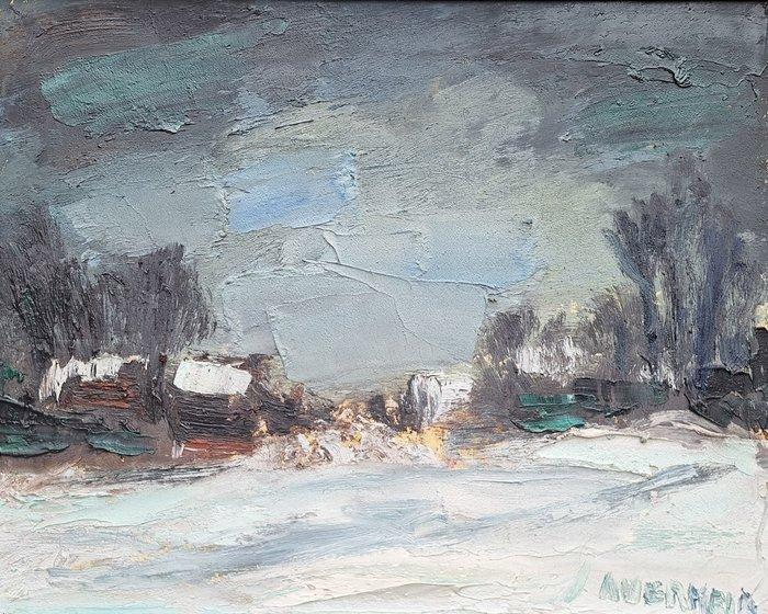 Alfons Vermeir (1905-1994) - Winterlandschap, Antiek en Kunst, Kunst | Schilderijen | Klassiek