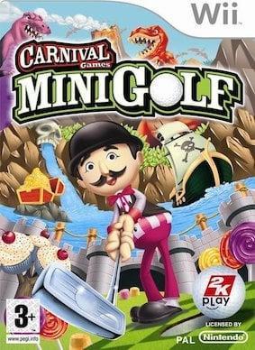 Carnival Games Mini Golf (Wii Games) (Nintendo Wii), Spelcomputers en Games, Games | Nintendo Wii, Zo goed als nieuw, Ophalen of Verzenden