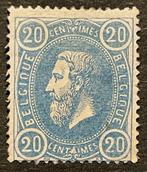 België 1870 - Beeltenis Leopold II 20c PRUISISCH Blauw -, Gestempeld