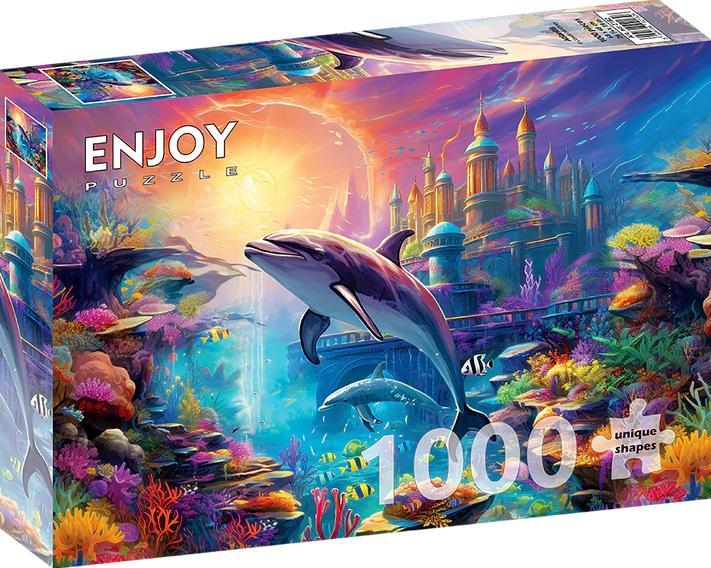 Atlantis Puzzel (1000 stukjes) | Enjoy Puzzle - Puzzels, Hobby en Vrije tijd, Denksport en Puzzels, Nieuw, Verzenden