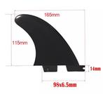 Surfboard vinnen set 3 stuks honeycomb tri fin, Watersport en Boten, Windsurfen, Verzenden, Nieuw