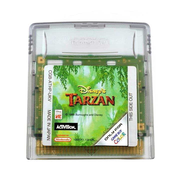 Tarzan [Gameboy Color], Spelcomputers en Games, Games | Nintendo Game Boy, Zo goed als nieuw, Ophalen of Verzenden