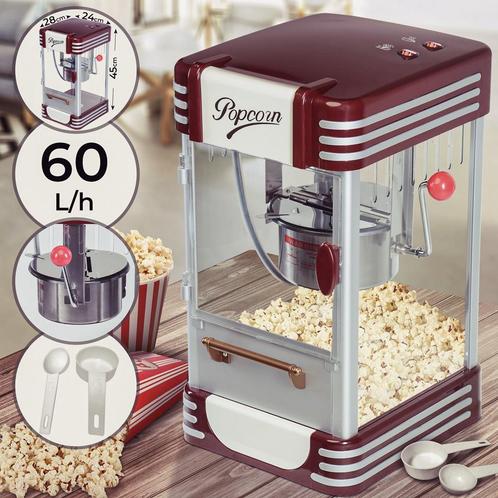 Popcorn machine Retro, Huis en Inrichting, Keuken | Keukenbenodigdheden, Nieuw, Verzenden