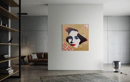 AIIROH (1987) - Escape From The Museum - Liz Taylor By Andy, Antiek en Kunst, Kunst | Schilderijen | Modern