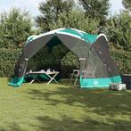 vidaXL Tenten met dak Zeegroen 434 x 434 x 230 cm Polyester, Verzenden, Nieuw