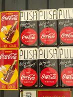 Complete Collectie van Coca-Cola Bordjes: 4x Ice Cold, 8x, Antiek en Kunst