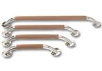Handrailing RVS met leer -Goiot-, Watersport en Boten, Ophalen of Verzenden, Nieuw, Zeilboot of Motorboot