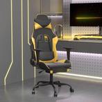 vidaXL Massage gamestoel met voetensteun kunstleer, Huis en Inrichting, Bureaustoelen, Verzenden, Nieuw