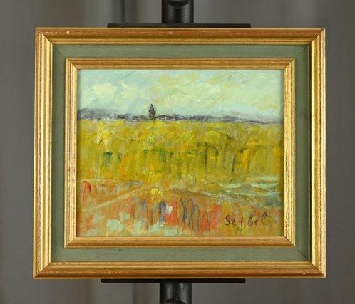 Lyne Seybel (1919-2009) - Batz, les marais salants, Antiek en Kunst, Kunst | Schilderijen | Klassiek