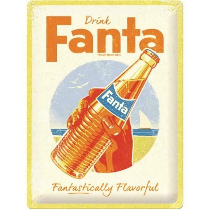 Fanta reclamebord, Verzamelen, Merken en Reclamevoorwerpen, Nieuw, Verzenden