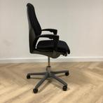 Refurbished Giroflex 64-7078 Ergo-bureaustoel met hoge rug,, Huis en Inrichting, Gebruikt, Zwart, Ophalen of Verzenden, Bureaustoel
