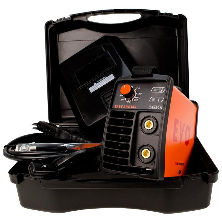 EVO EASYARC 160 elektrode lasapparaat (AW02) (Lasapparaten), Doe-het-zelf en Verbouw, Gereedschap | Lasapparaten, Inverter, Nieuw