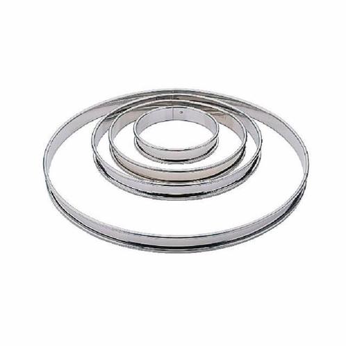 Platte taartring -  Ø20cm, Zakelijke goederen, Horeca | Keukenapparatuur, Nieuw in verpakking, Verzenden