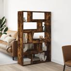 vidaXL kamerscherm 100x33x156,5 cm bewerkt hout gerookt, Verzenden, Nieuw, Overige houtsoorten