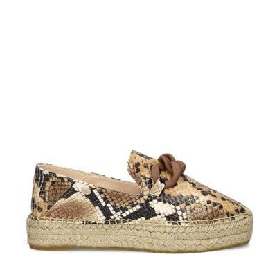 Fred de la Bretoniere June Chain espadrilles voor dames, Kleding | Dames, Schoenen, Espadrilles of Moccasins, Bruin, Nieuw, Verzenden