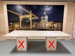 Steigerhouten Tafelblad - Op maat!, Ophalen of Verzenden, Nieuw, Vijf personen of meer, Industrieel