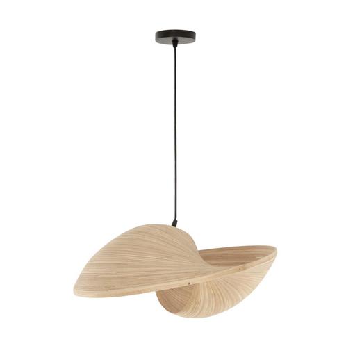 *WOONWINKEL* Must Living Malakka Bamboo Design Hanglamp, Huis en Inrichting, Lampen | Hanglampen, Nieuw, Verzenden