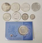 Nederland. Wilhelmina/Juliana/Beatrix. Collectie van 9, Postzegels en Munten, Munten | Nederland