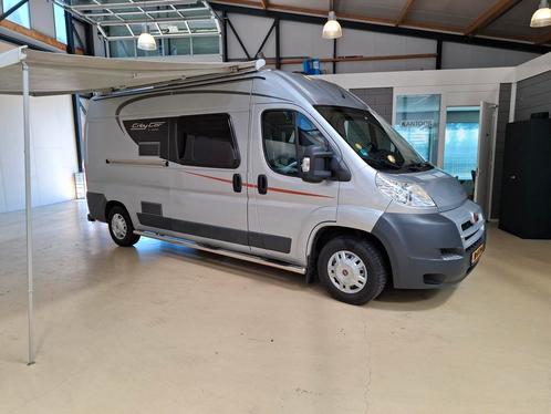 2014 Burstner CityCar 600 130PK Vastbed Airco Solar 102000Km, Caravans en Kamperen, Campers, Diesel, tot en met 3, 5 tot 6 meter