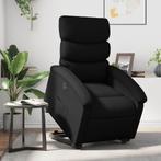 vidaXL Sta-op-stoel elektrisch kunstleer zwart, Huis en Inrichting, Fauteuils, Verzenden, Nieuw