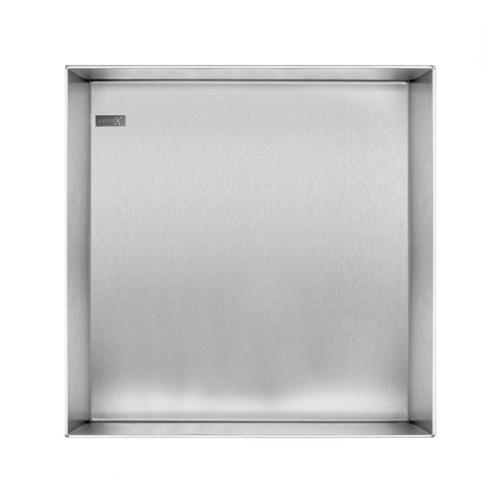 In Of Opbouwnis Looox CBoX Vierkant 30x30x10 RVS, Doe-het-zelf en Verbouw, Sanitair, Bad, Nieuw, Ophalen of Verzenden