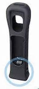 Wii Motion Plus Adapter Zwart + Beschermhoes, Spelcomputers en Games, Spelcomputers | Nintendo Wii, Ophalen of Verzenden, Zo goed als nieuw