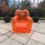 Opblaasstoel Funtastic Oranje Campingstoel Opblaasbare Kampe, Verzamelen, Verzenden, Nieuw