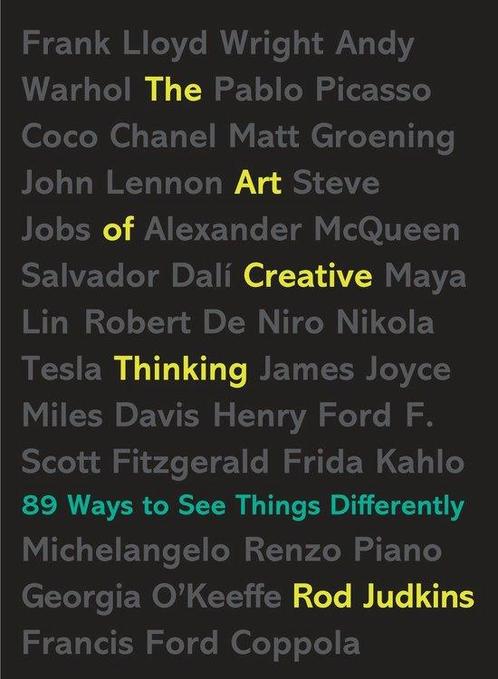 The Art of Creative Thinking 9780399176838 Rod Judkins, Boeken, Taal | Engels, Gelezen, Verzenden