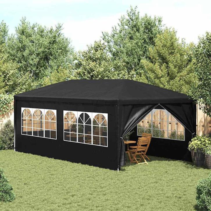 vidaXL Partytent 3x6 m antraciet, Tuin en Terras, Partytenten, Partytent, Nieuw, Verzenden
