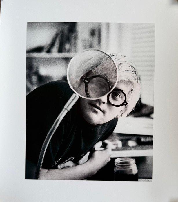 Godfrey Argent - David Hockney, May 1969, copyright National, Antiek en Kunst, Kunst | Tekeningen en Foto's