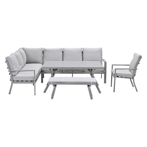 Garden Impressions Senja lounge dining set 5-delig links, Tuin en Terras, Tuinsets en Loungesets, Verzenden