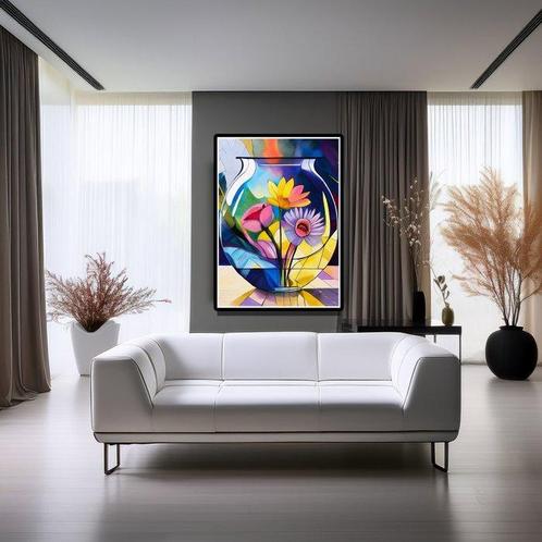 Heidi Theis - Sweet Floral Sonata, Antiek en Kunst, Kunst | Schilderijen | Modern