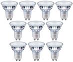 10 stuks Philips LED GU10 4.9W/927 60º 355lm Dimbaar Cri9.., Ophalen of Verzenden, Nieuw