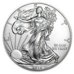 American Eagle 1 oz 2016 (37.701.500 oplage), Postzegels en Munten, Munten | Amerika, Zilver, Losse munt, Verzenden, Midden-Amerika